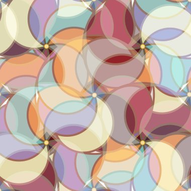 soyut geometrik renk desenli vektör çizimi