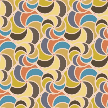 soyut geometrik renk desenli vektör çizimi