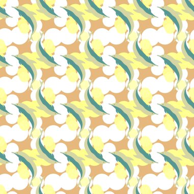 Yunuslar su altında çizim arka planı için bir sürü ile sorunsuz doku