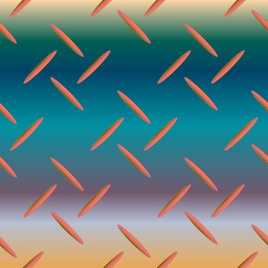 Metal ızgara Dikişsiz desen vektör çizim.