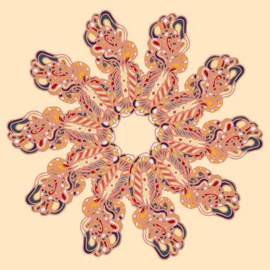 Stil zentangle yeni simetrik mandala doodle ile sanat esin kaynağı oldu. Duvar kağıdı, desen dolgularını, web sayfaları, yüzey dokuları için dekoratif nesne-ebilmek var olmak kullanılmış.