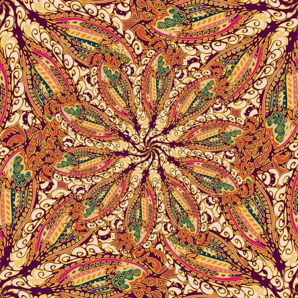 Soyut Dikişsiz renkli desen, vektör çizim