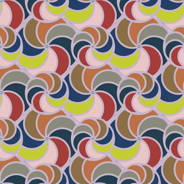 soyut geometrik renk desenli vektör çizimi