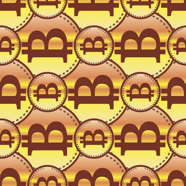 bitcoins parlak parlak pahalı sikkeleri ile Seamless modeli 