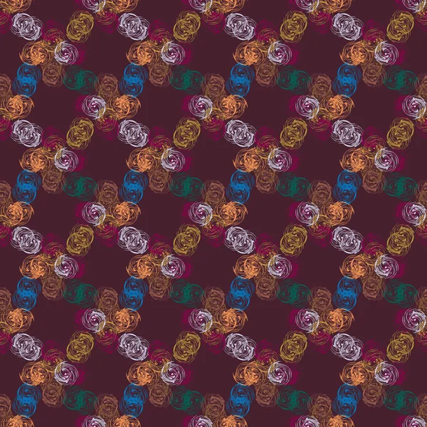 Soyut geometrik renkli seamless modeli, arka plan