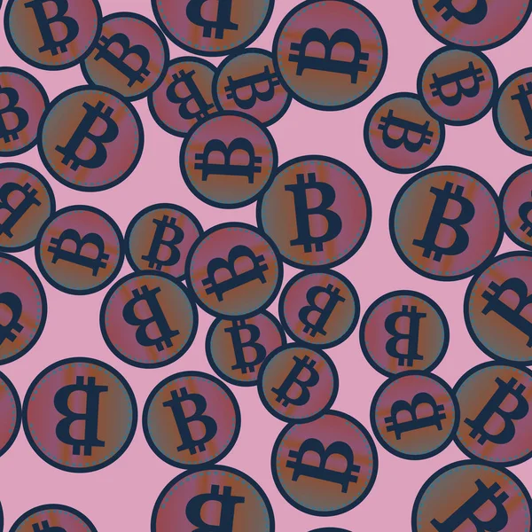 bitcoins parlak parlak pahalı sikkeleri ile Seamless modeli 