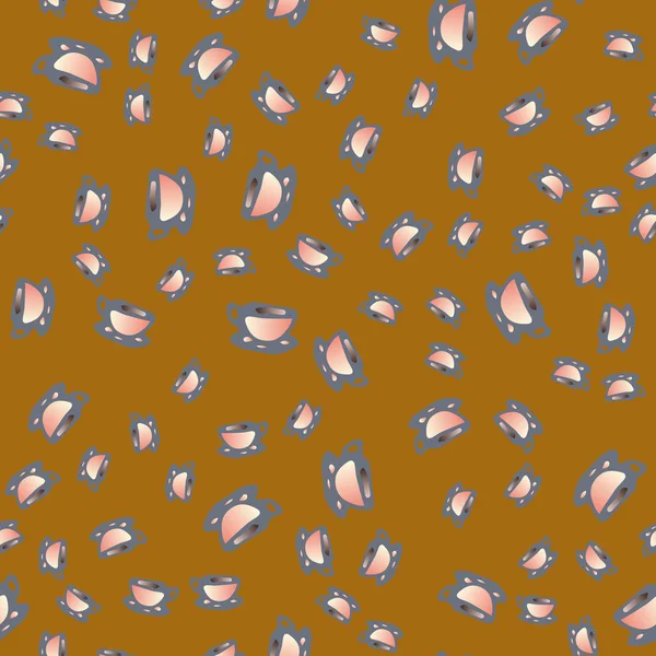 Kahve ya da çay Dikişsiz desen bardak.