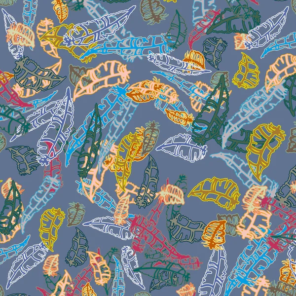 Tüyler, vektör çizim ile zemin 