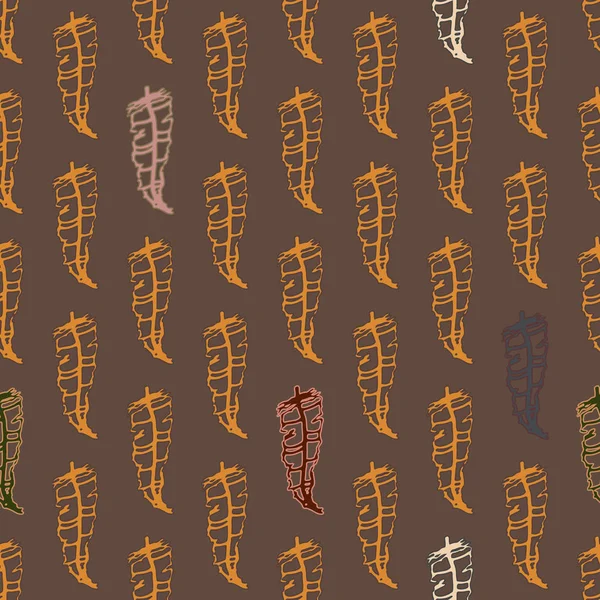 Tüyler, vektör çizim ile zemin 