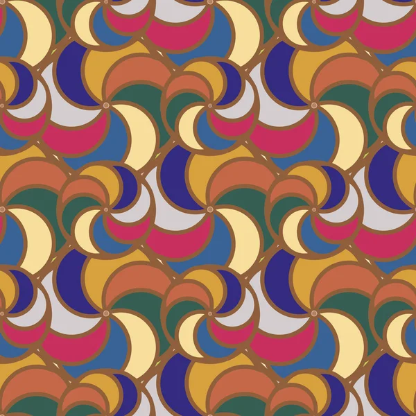 soyut geometrik renk desenli vektör çizimi