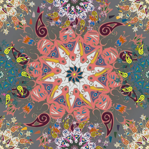 Arkaplan için soyut geometrik renkli desen. vektör illüstrasyonu 