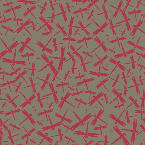 Dekoratif renkli seamless modeli ile şirin yusufçuk