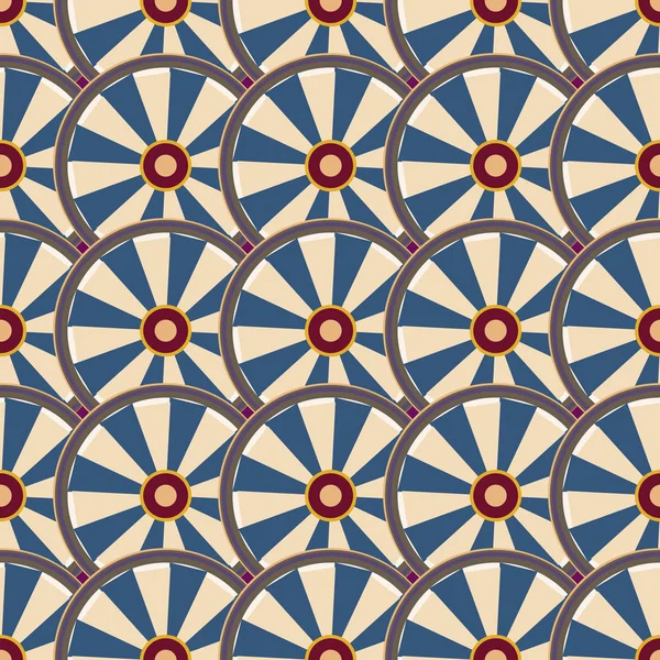 soyut geometrik renk desenli vektör çizimi