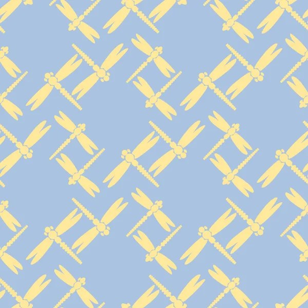 Dekoratif renkli seamless modeli ile şirin yusufçuk