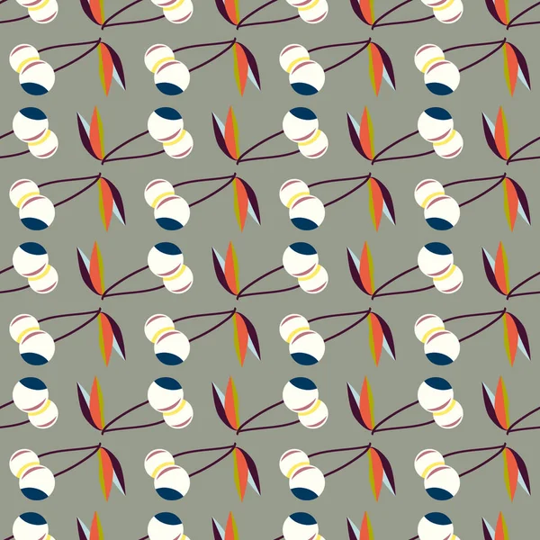 kiraz seamless modeli. Tekstil Ambalaj ve duvar kağıtları için iyi.