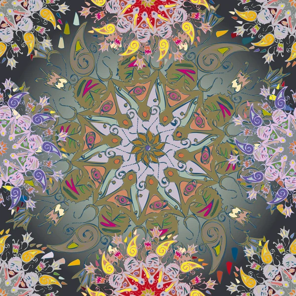 Arkaplan için soyut geometrik renkli desen. vektör illüstrasyonu 