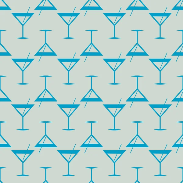 Tropik kokteyller renkli seamless modeli