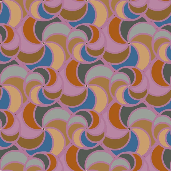 soyut geometrik renk desenli vektör çizimi