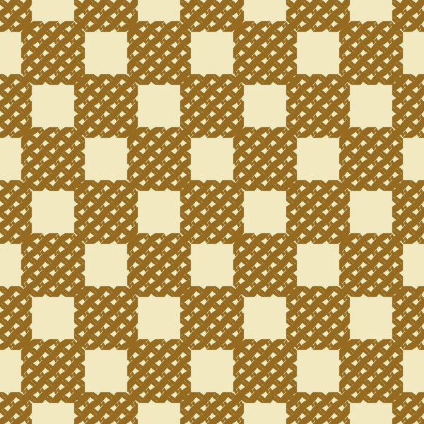Абстрактный плетеный геометрический бесшовный рисунок. Векторная иллюстрация
 