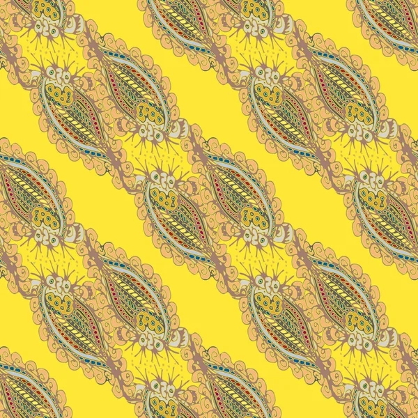 Soyut Dikişsiz renkli desen, vektör çizim