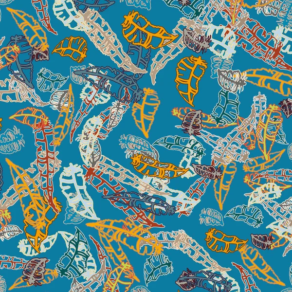 Tüyler, vektör çizim ile zemin 