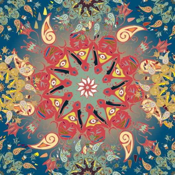 Arkaplan için soyut geometrik renkli desen. vektör illüstrasyonu 