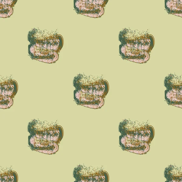 Bulutlar Dikişsiz desen şeklinde suluboya soyut leke.