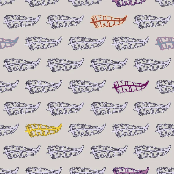 Tüyler, vektör çizim ile zemin 