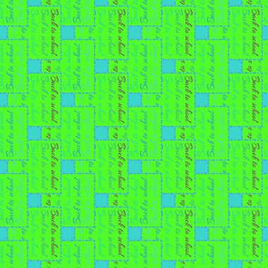 Okul hazırlıkları, arka plan için yeni dikişsiz desen. 