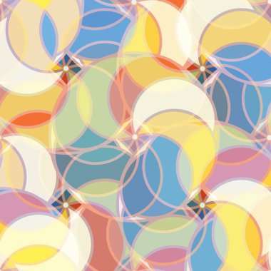 soyut geometrik renk desenli vektör çizimi