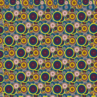 Daireler, arka plan ile soyut geometrik seamless modeli