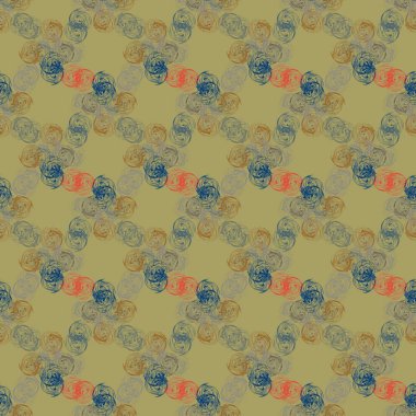 Soyut geometrik renkli seamless modeli, arka plan