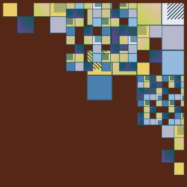 soyut geometrik renksiz desen