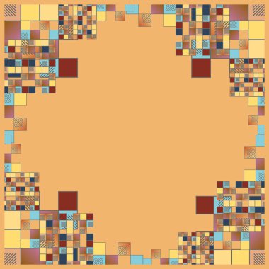 soyut geometrik renksiz desen