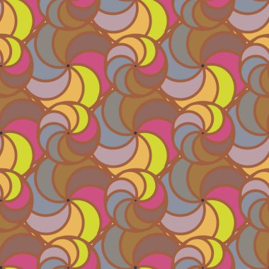 soyut geometrik renk desenli vektör çizimi