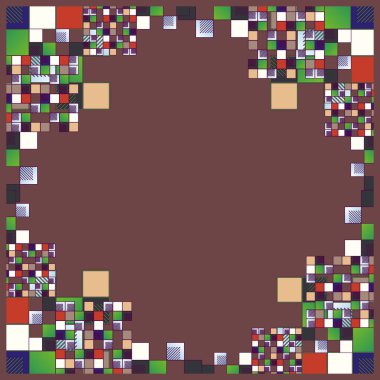 soyut geometrik renksiz desen