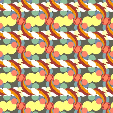 Yunuslar su altında çizim arka planı için bir sürü ile sorunsuz doku