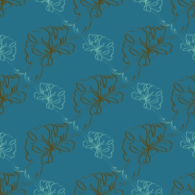 Çok renkli yay ve kurdeleler parlak seamless modeli.