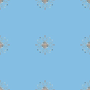 Vintage seamless modeli, vektör çizim 