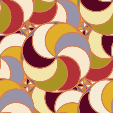 soyut geometrik renk desenli vektör çizimi