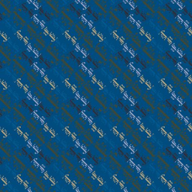 Arapça metin mutlu tatil çok renkli seamless modeli.