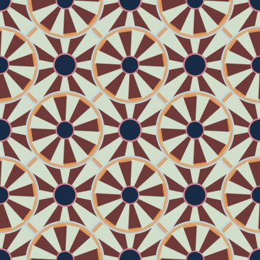 soyut geometrik renk desenli vektör çizimi