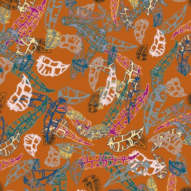 Tüyler, vektör çizim ile zemin 