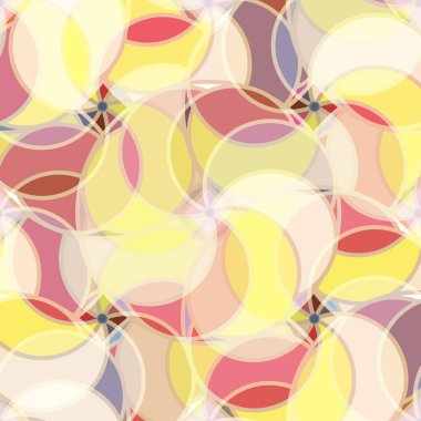 soyut geometrik renk desenli vektör çizimi