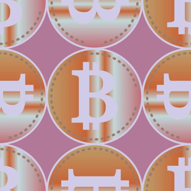 bitcoins parlak parlak pahalı sikkeleri ile Seamless modeli 