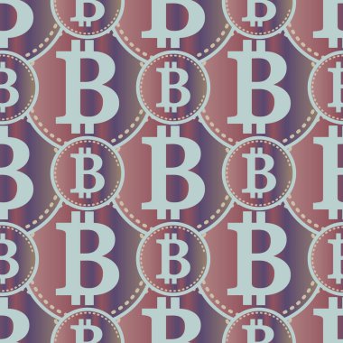 bitcoins parlak parlak pahalı sikkeleri ile Seamless modeli 