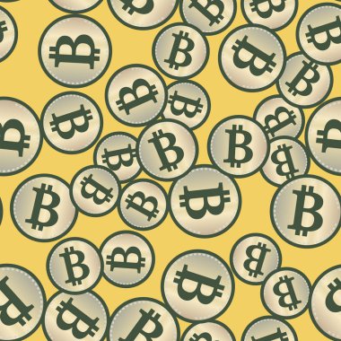 bitcoins parlak parlak pahalı sikkeleri ile Seamless modeli 