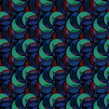 soyut geometrik renk desenli vektör çizimi