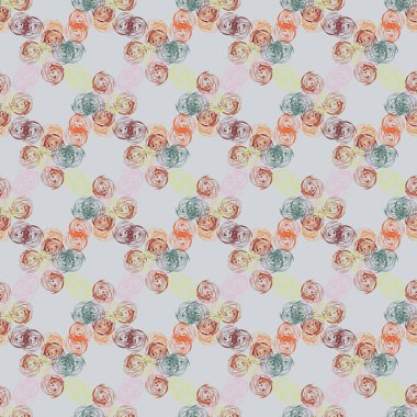 Soyut geometrik renkli seamless modeli, arka plan