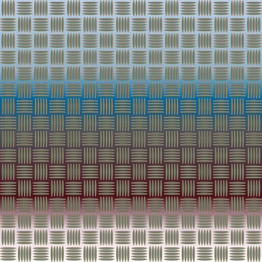 Metal ızgara Dikişsiz desen vektör çizim.